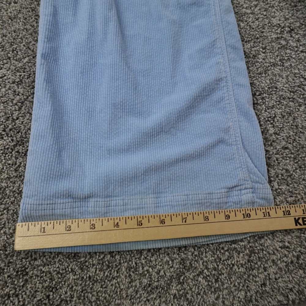 American Eagle Pants Womens 10 Blue Cargo High Rise Baggy Wide Leg Rave Stretch - Picture 3 of 16